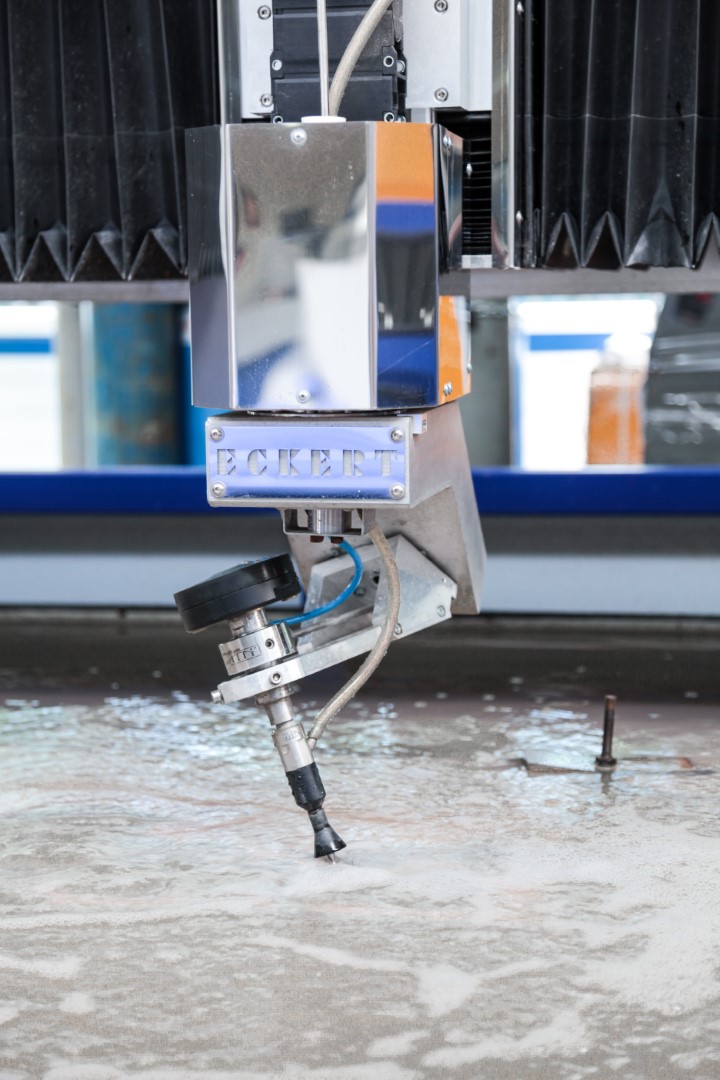 Pro X 3d Cutting Head Waterjet Ekert vattensk&auml;rning
